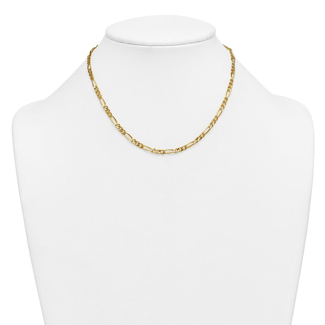 Gold Filled 3.75mm Figaro Chain, 16