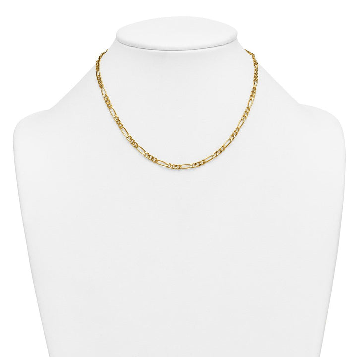 Gold Filled 3.75mm Figaro Chain, 16" - Chain - Design Jewellers Edmonton