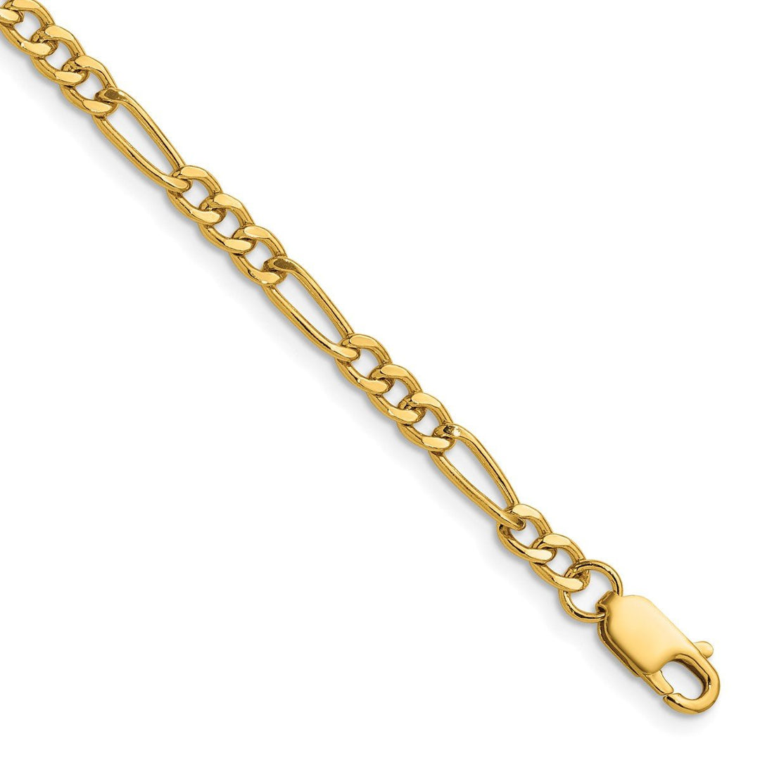 Gold Filled 3.75mm Figaro Chain, 16"