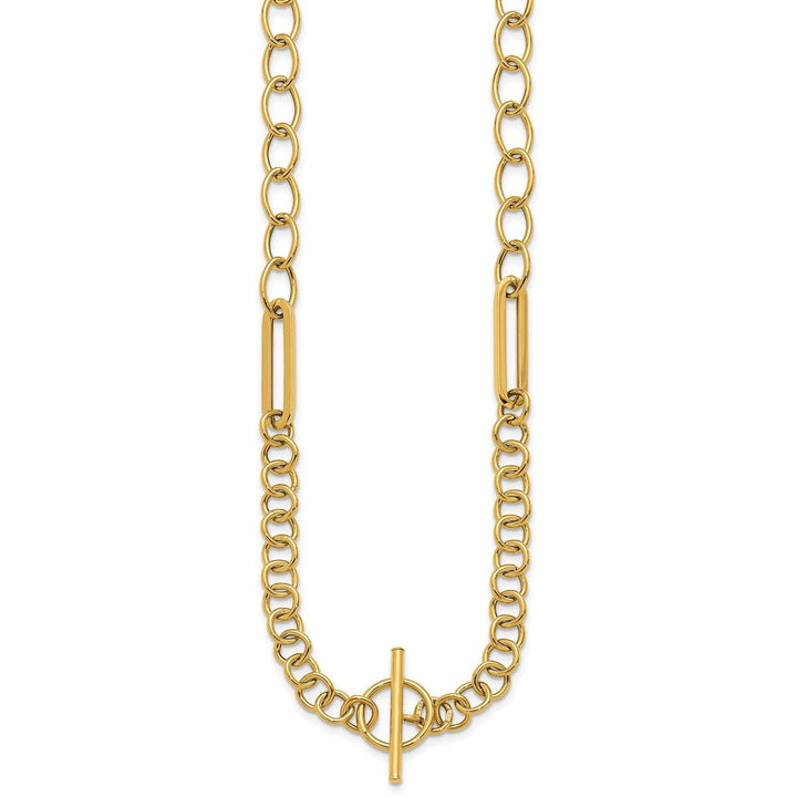 Gold Paperclip Chain, 18" - Chain - Design Jewellers Edmonton