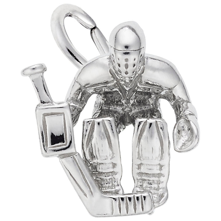 Hockey Goalie Charm - Charm - Design Jewellers Edmonton