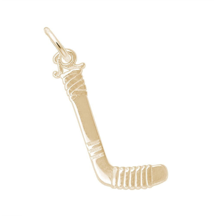 Hockey Stick Charm - Charms - Design Jewellers Edmonton