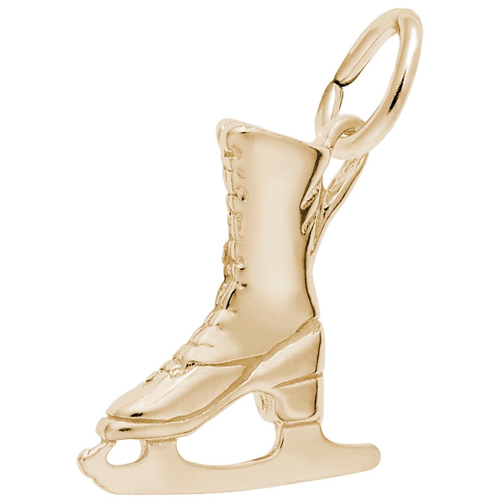 Ice Skate Charm - Charms - Design Jewellers Edmonton