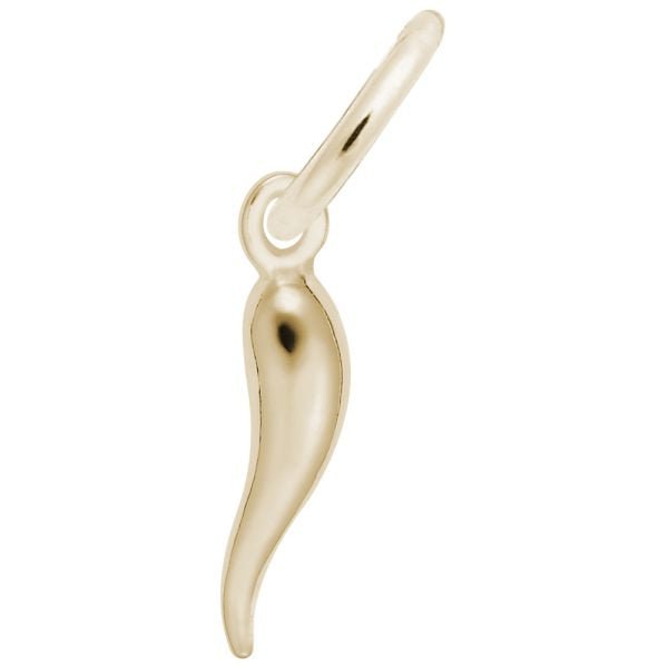 Italian Horn Accent Charm - Charms - Design Jewellers Edmonton