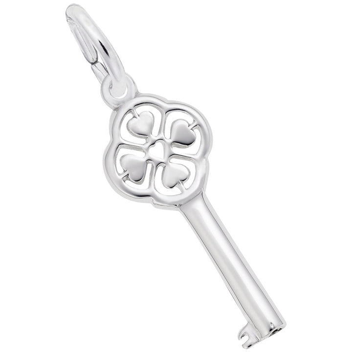 Key to My Heart Pendant Charm - Charms - Design Jewellers Edmonton