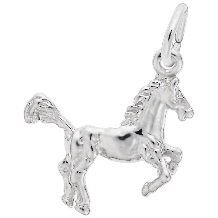 Leaping Horse Charm - Charms - Design Jewellers Edmonton