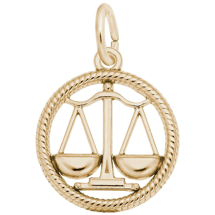 Libra Zodiac Charm - Charms - Design Jewellers Edmonton
