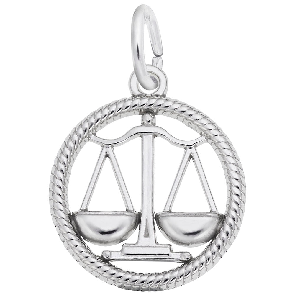 Libra Zodiac Charm - Charms - Design Jewellers Edmonton