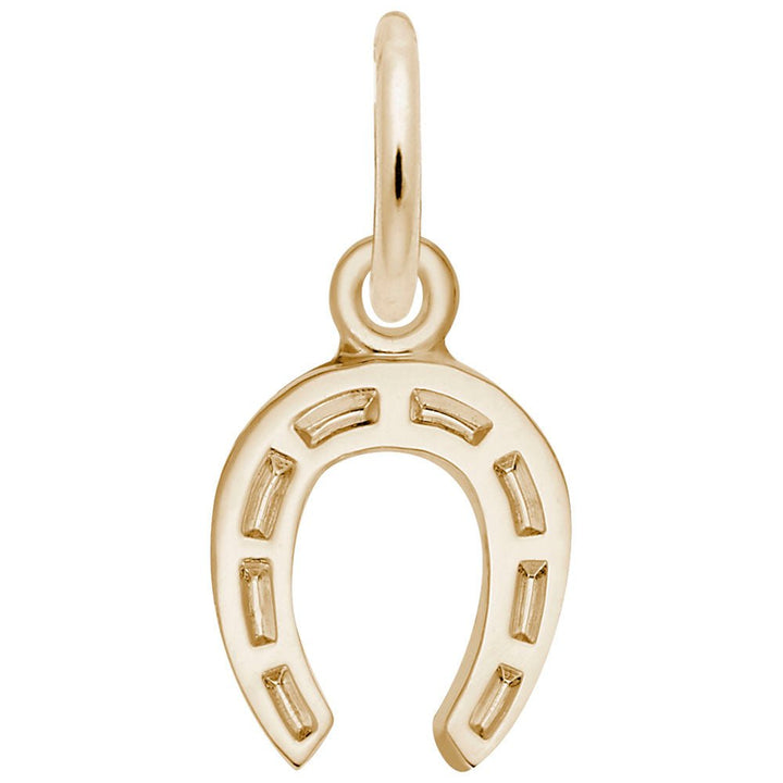 Lucky Horseshoe Accent Charm - Charms - Design Jewellers Edmonton