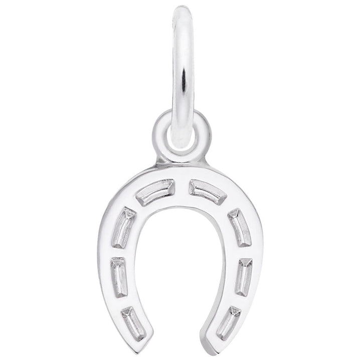 Lucky Horseshoe Accent Charm - Charms - Design Jewellers Edmonton