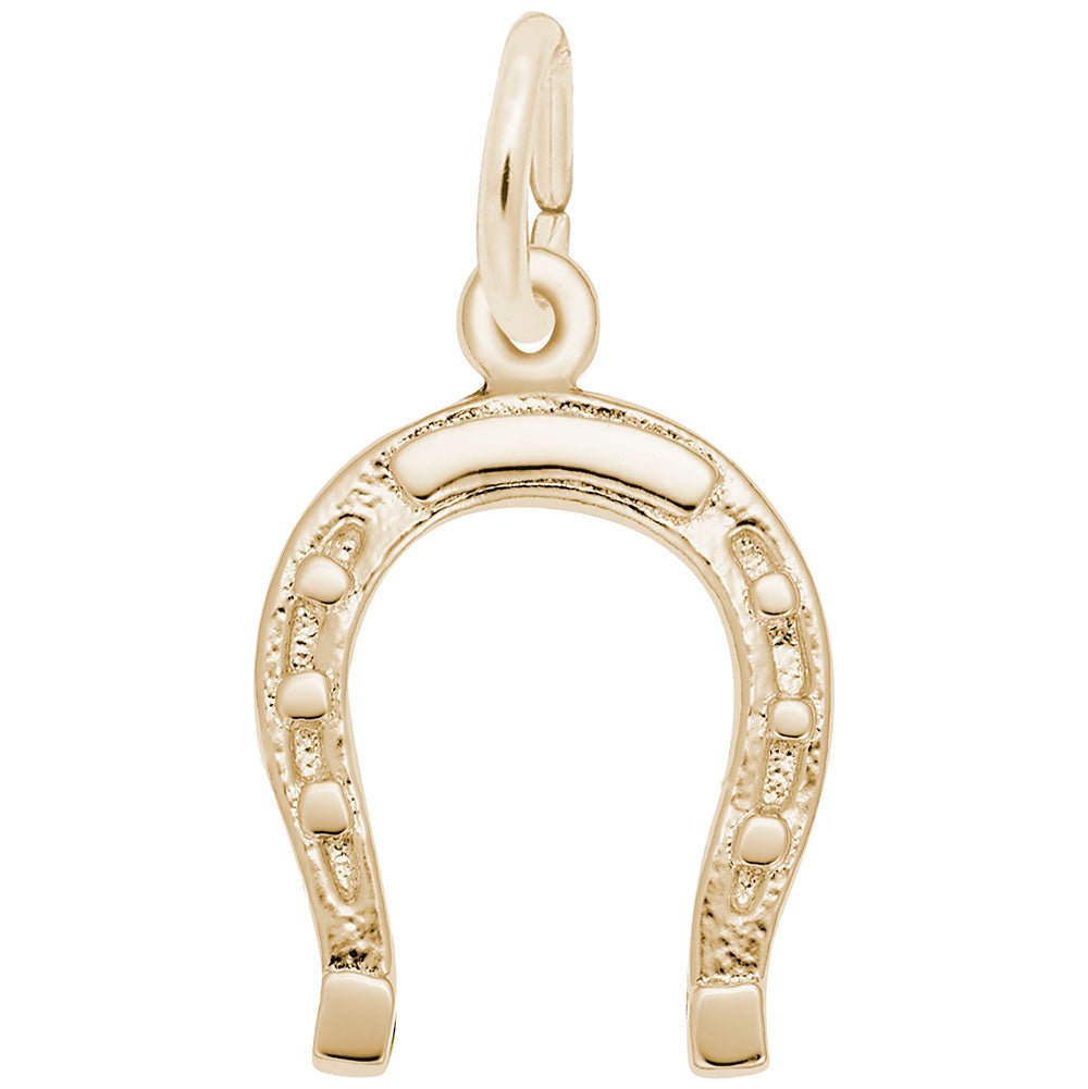 Lucky Horseshoe Charm - Charms - Design Jewellers Edmonton