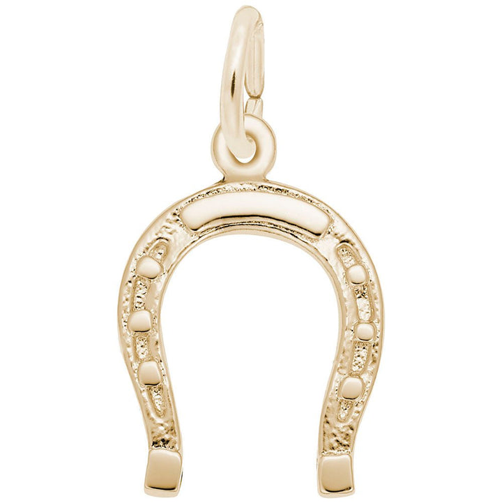 Lucky Horseshoe Charm - Charms - Design Jewellers Edmonton
