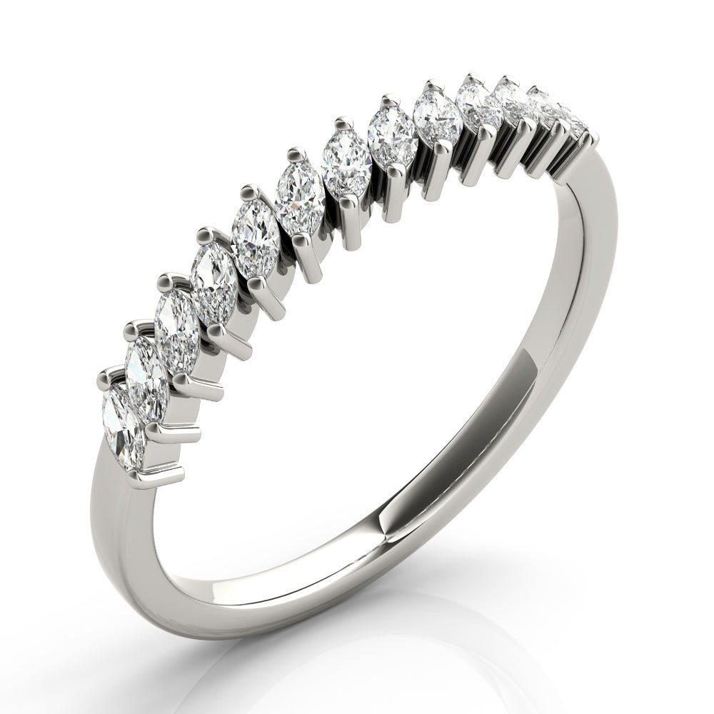Marquise Stackable Fashion Band - Stackable Ring - Design Jewellers Edmonton