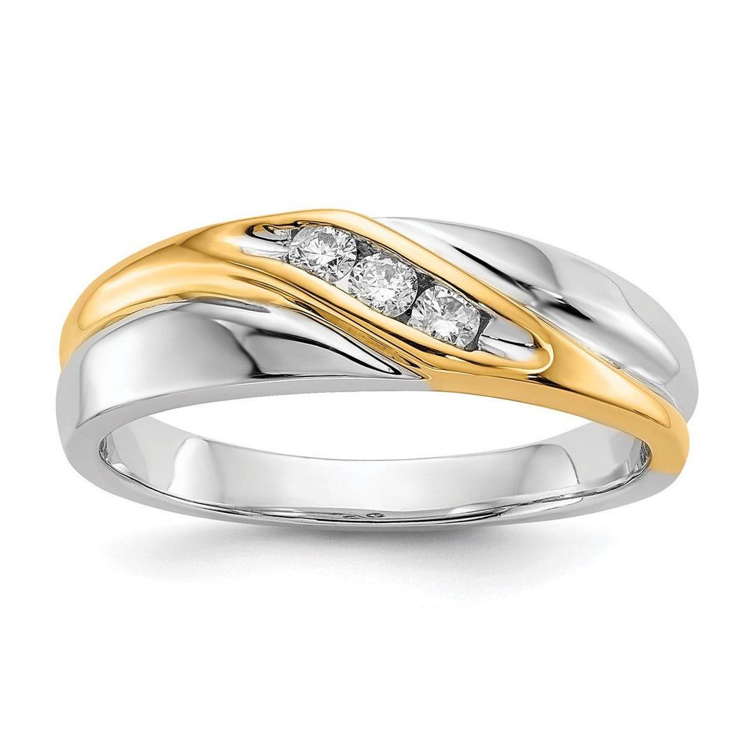 Men's Diamond Four-Stone Ring - Ring - Design Jewellers Edmonton