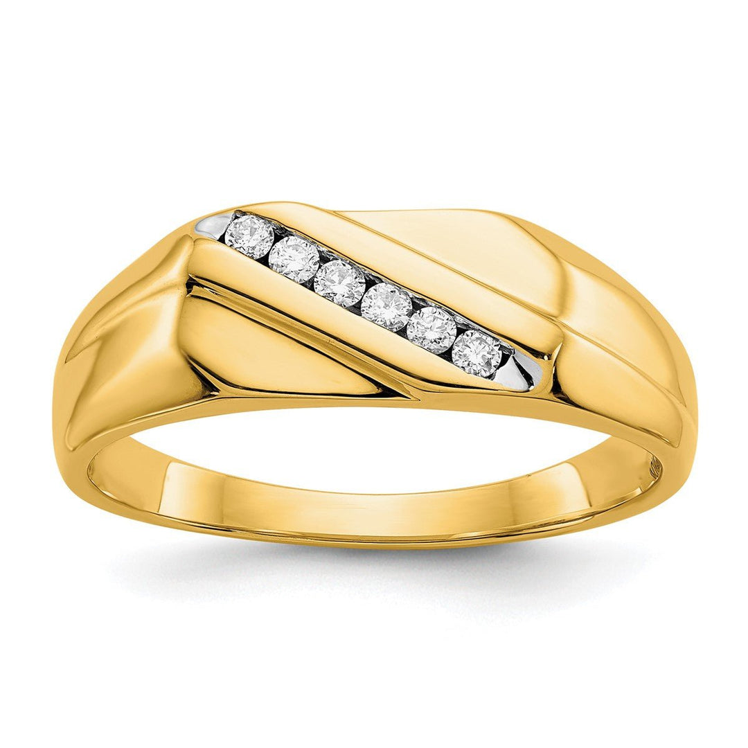 Men's Diamond Six Stone Ring