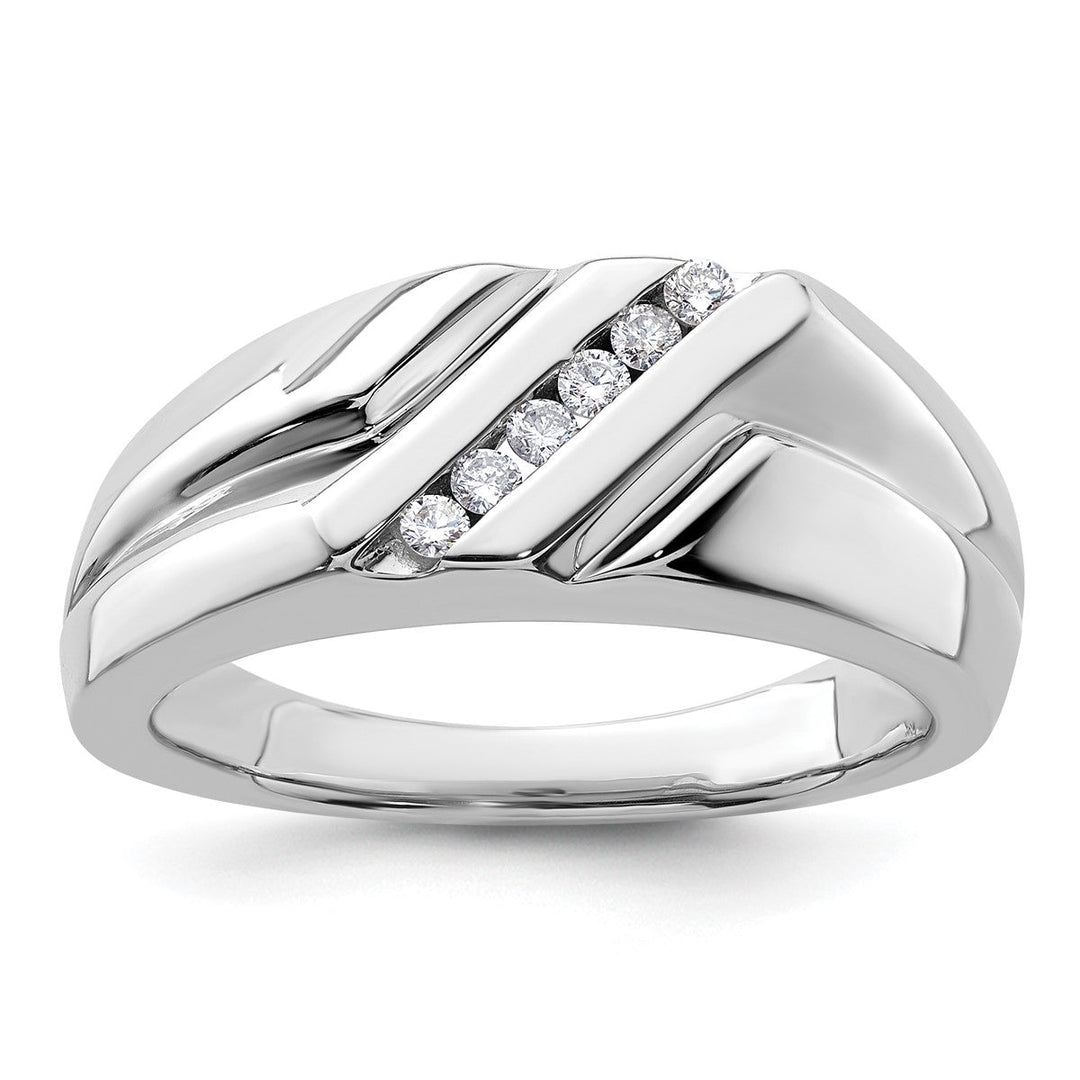 Men's Diamond Six Stone Ring