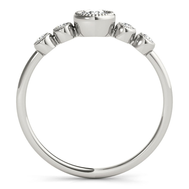 Milgrain Bezel Set Fashion Ring - Fashion Ring - Design Jewellers Edmonton