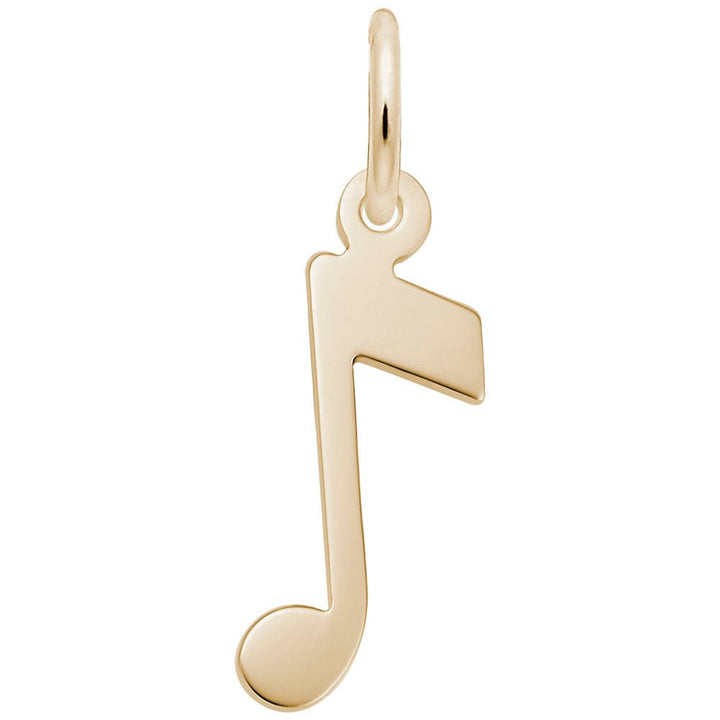Music Note Charm - Charms - Design Jewellers Edmonton