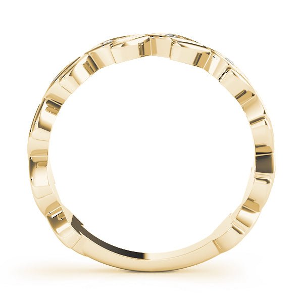 Nature Inspired Floral Shape Stackable Ring - Stackable Ring - Design Jewellers Edmonton