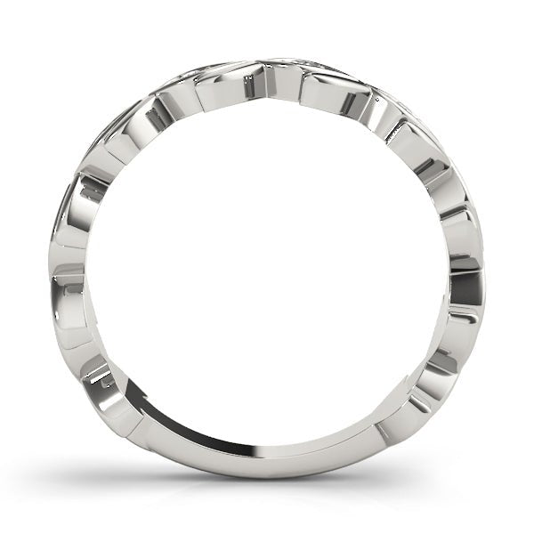 Nature Inspired Floral Shape Stackable Ring - Stackable Ring - Design Jewellers Edmonton