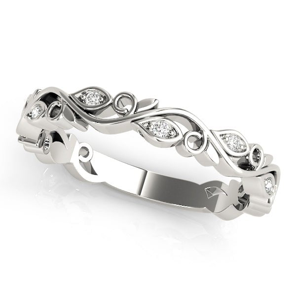 Nature Inspired Floral Stackable Fashion Band