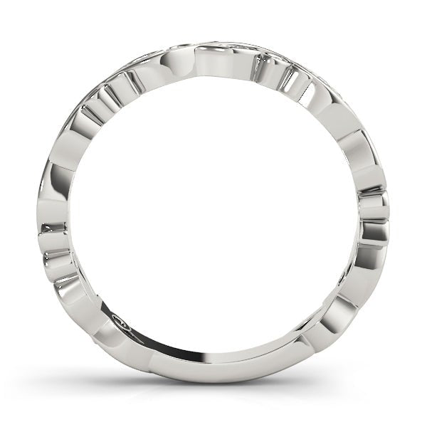 Nature Inspired Floral Stackable Fashion Band - Stackable Ring - Design Jewellers Edmonton