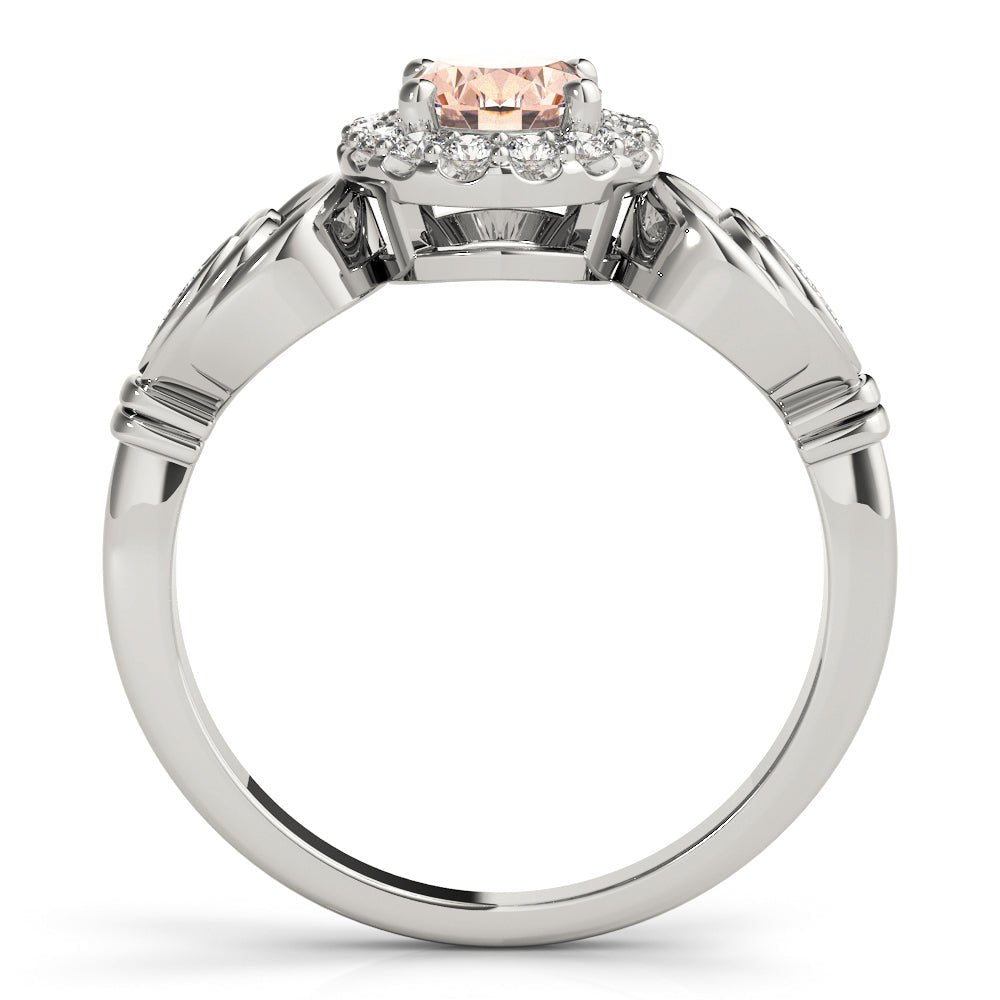 Oval Halo Ring - Fashion Ring - Design Jewellers Edmonton
