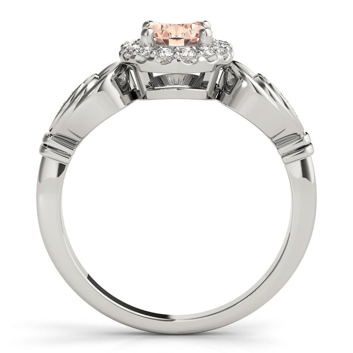 Oval Halo Ring - Fashion Ring - Design Jewellers Edmonton