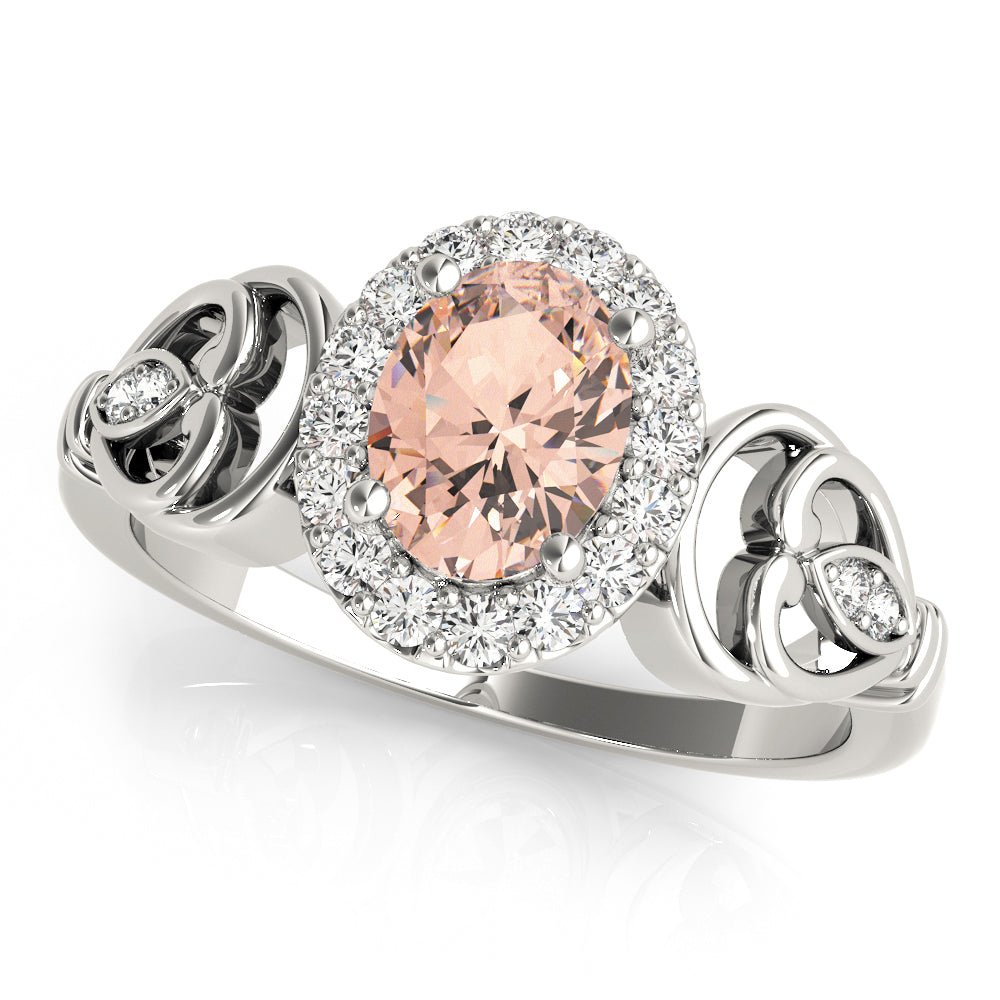 Oval Halo Ring