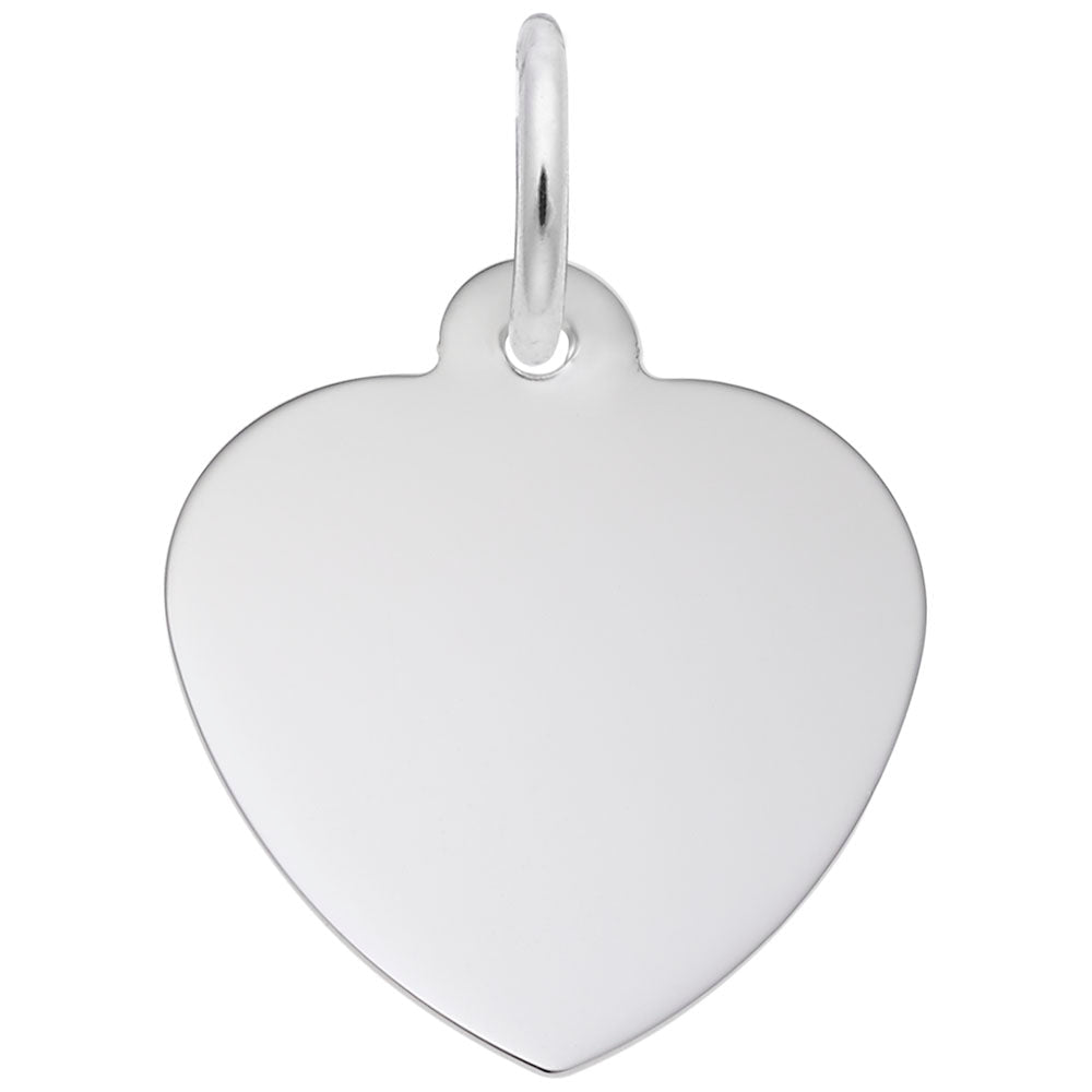 Petite Classic Heart Charm - Charms - Design Jewellers Edmonton