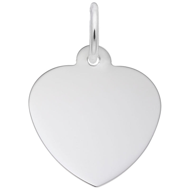 Petite Classic Heart Charm - Charms - Design Jewellers Edmonton