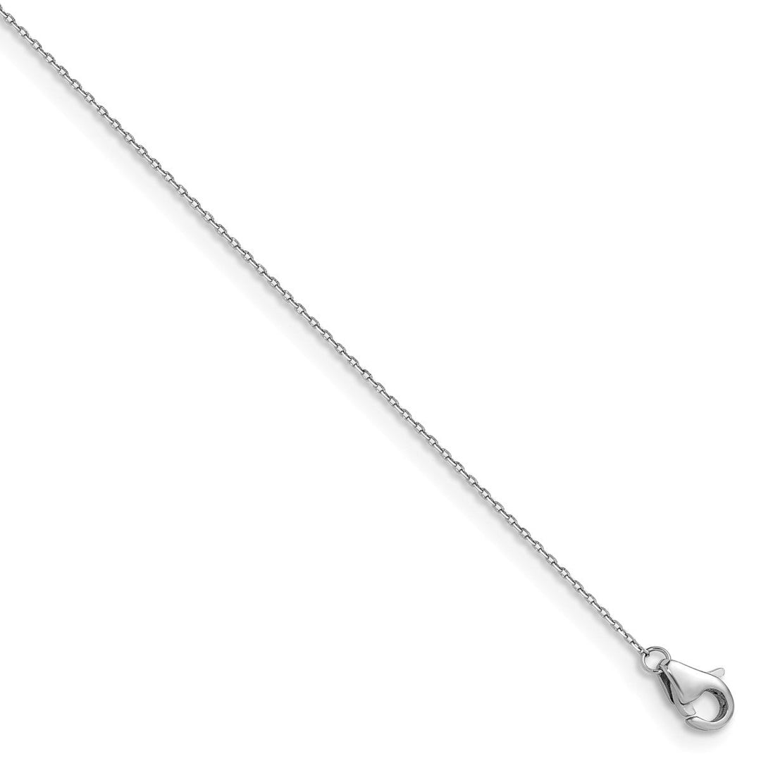 Platinum 0.7mm Cable Chain, 16"