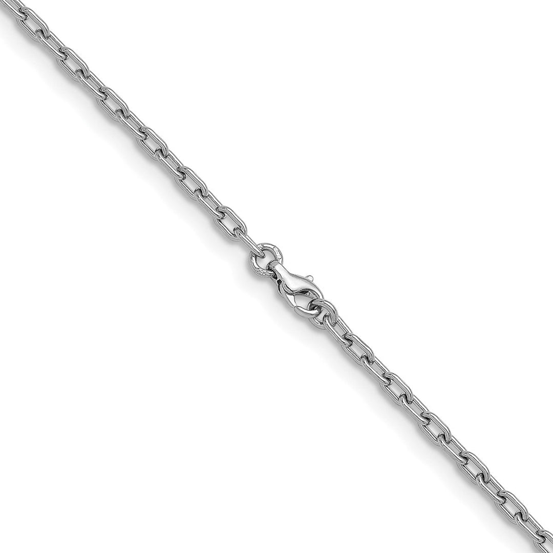 Platinum 3.3mm Cable Chain, 18