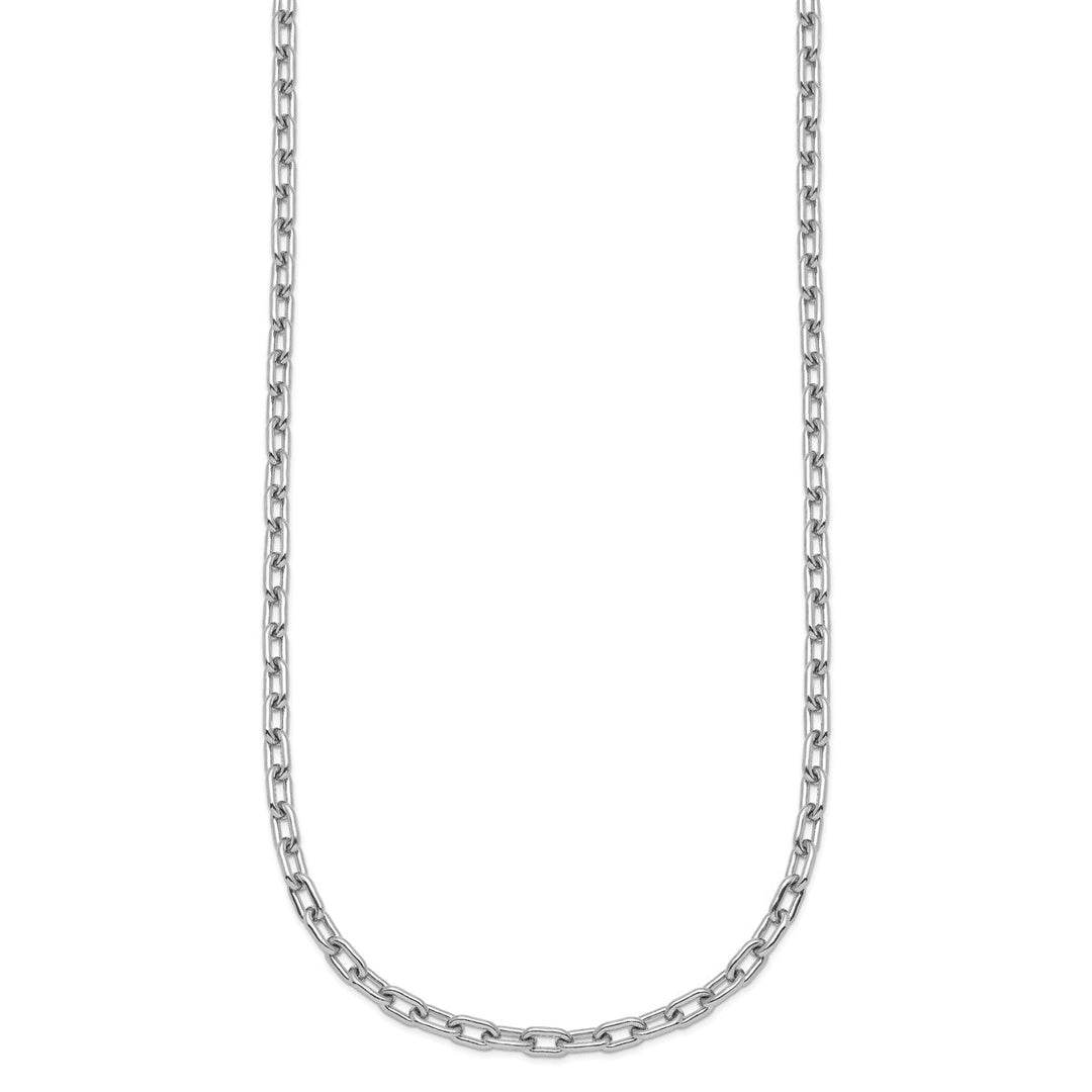 Platinum 3.3mm Cable Chain, 18