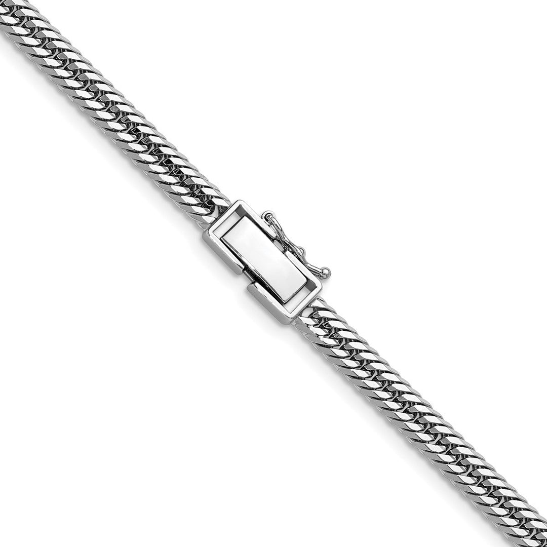 Platinum 4.3mm Curb Chain, 20