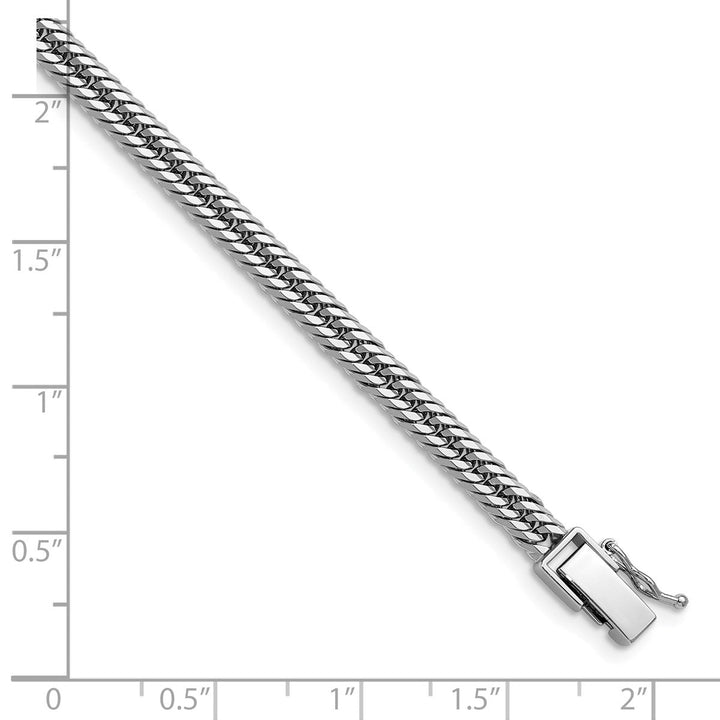 Platinum 4.3mm Curb Chain, 20" - Chain - Design Jewellers Edmonton