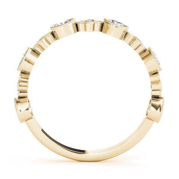 Round & Clover Milgrain Band - Fashion Ring - Design Jewellers Edmonton