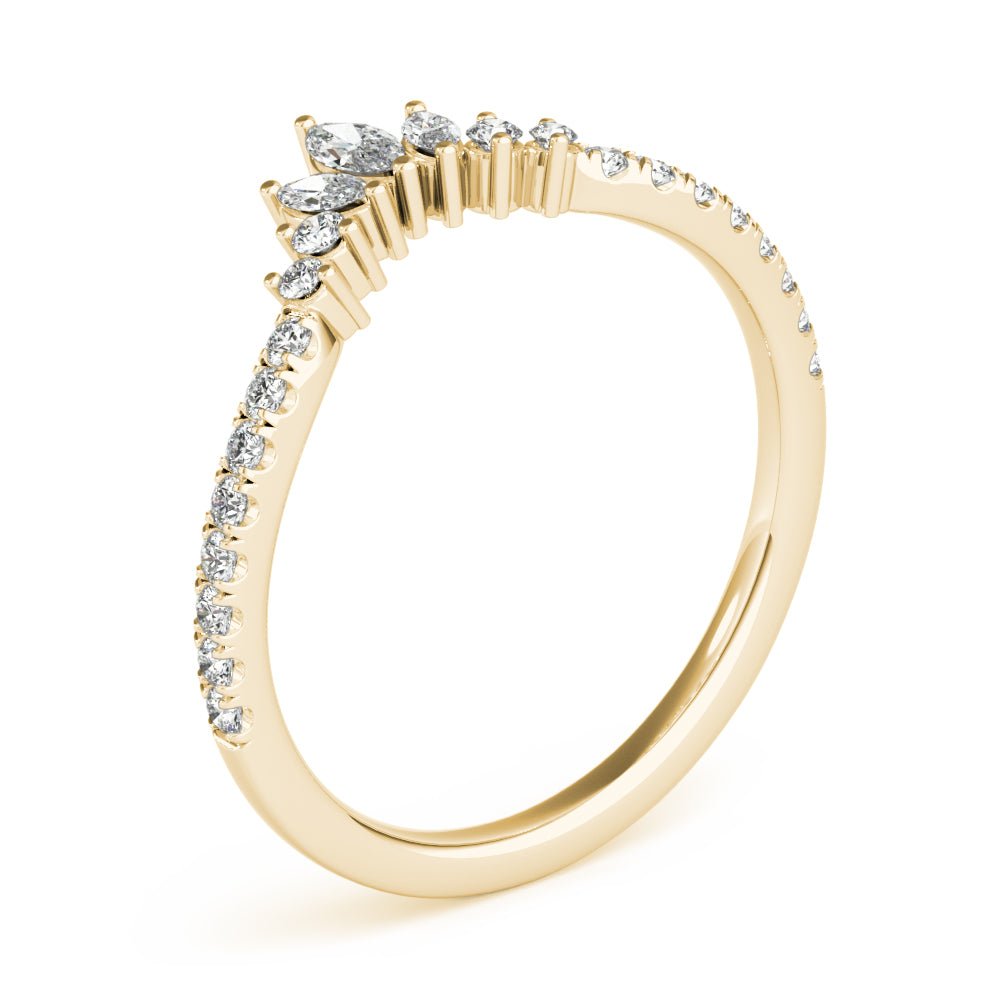 Round & Marquise Diamond Fashion Ring - Fashion Ring - Design Jewellers Edmonton