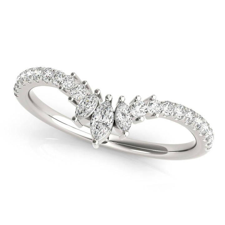 Round & Marquise Diamond Fashion Ring - Fashion Ring - Design Jewellers Edmonton