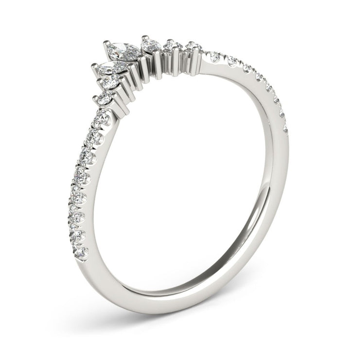 Round & Marquise Diamond Fashion Ring - Fashion Ring - Design Jewellers Edmonton