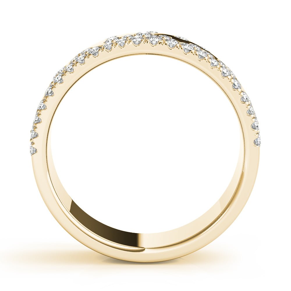 Scattered Wedding Band - Wedding Band - Design Jewellers Edmonton