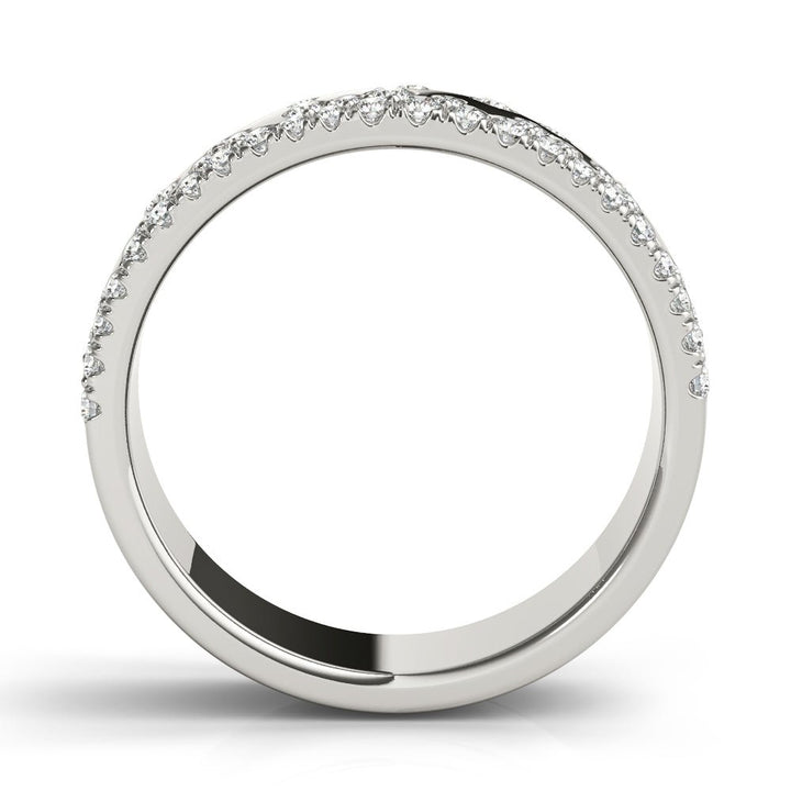 Scattered Wedding Band - Wedding Band - Design Jewellers Edmonton