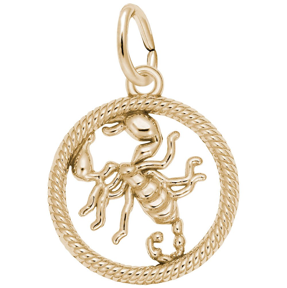 Scorpio Scorpion Charm - Charms - Design Jewellers Edmonton