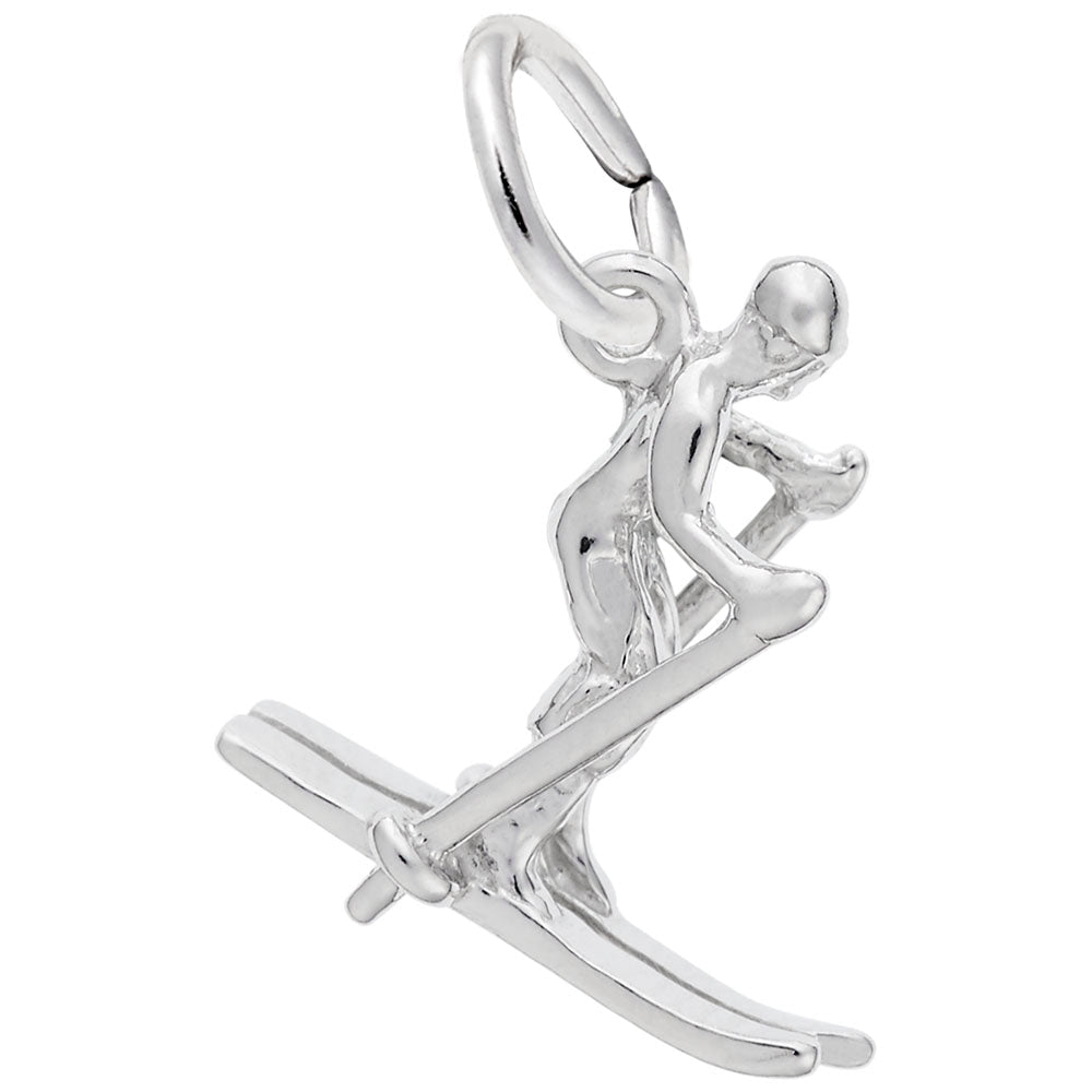 Skier Charm