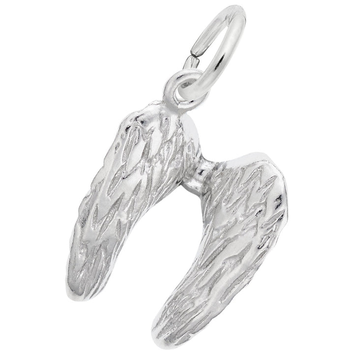 Small Angel Wings Charm - Charms - Design Jewellers Edmonton