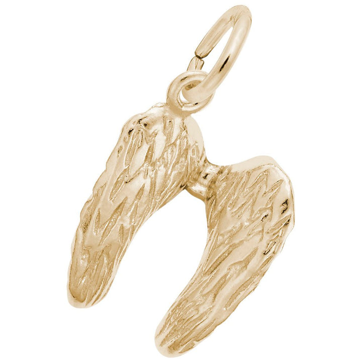 Small Angel Wings Charm - Charms - Design Jewellers Edmonton