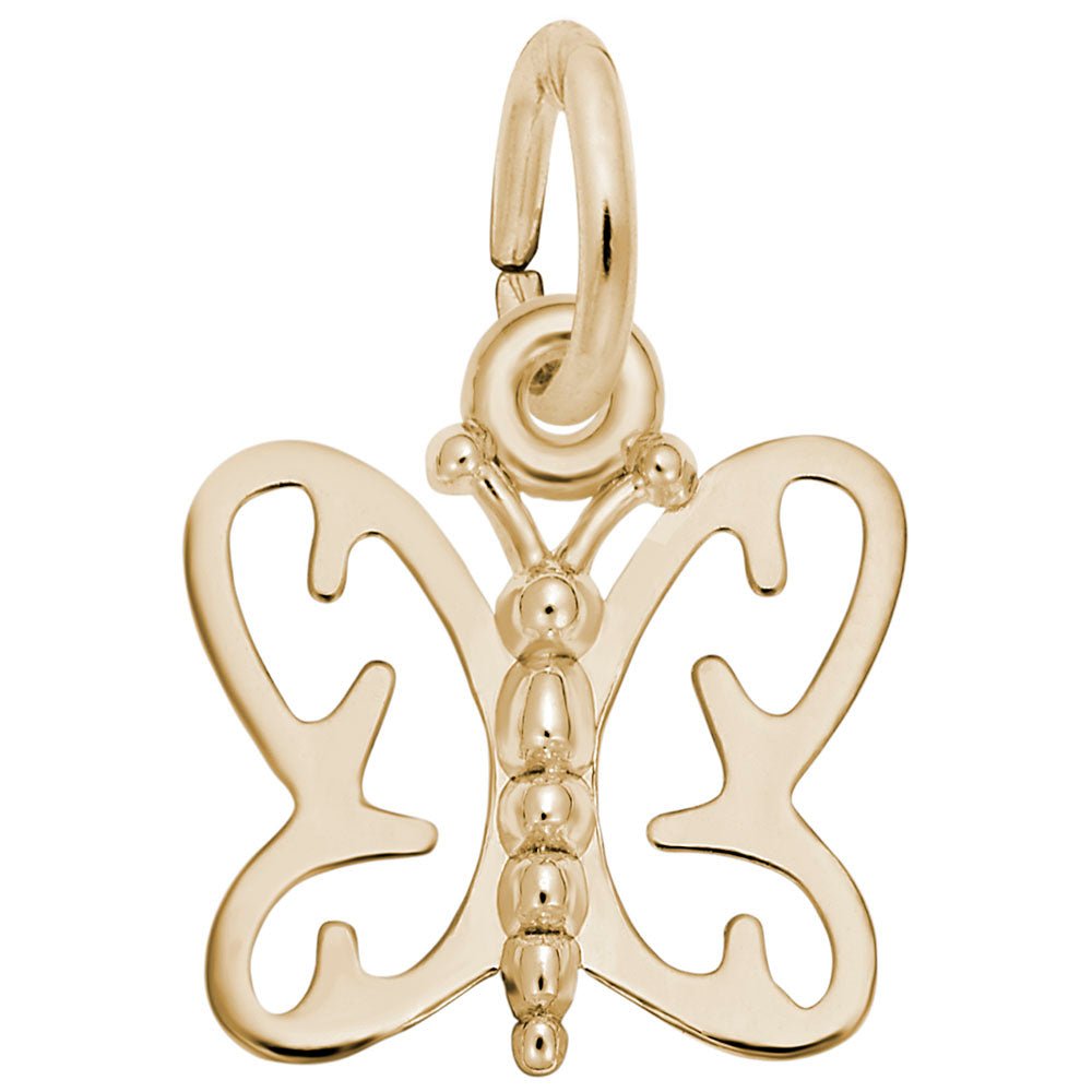 Small Butterfly Charm - Charms - Design Jewellers Edmonton