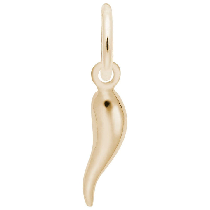 Small Italian Horn Charm - Charms - Design Jewellers Edmonton