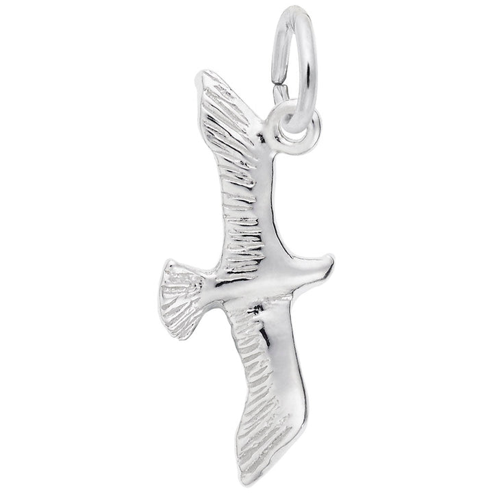 Small Seagull Charm - Charms - Design Jewellers Edmonton