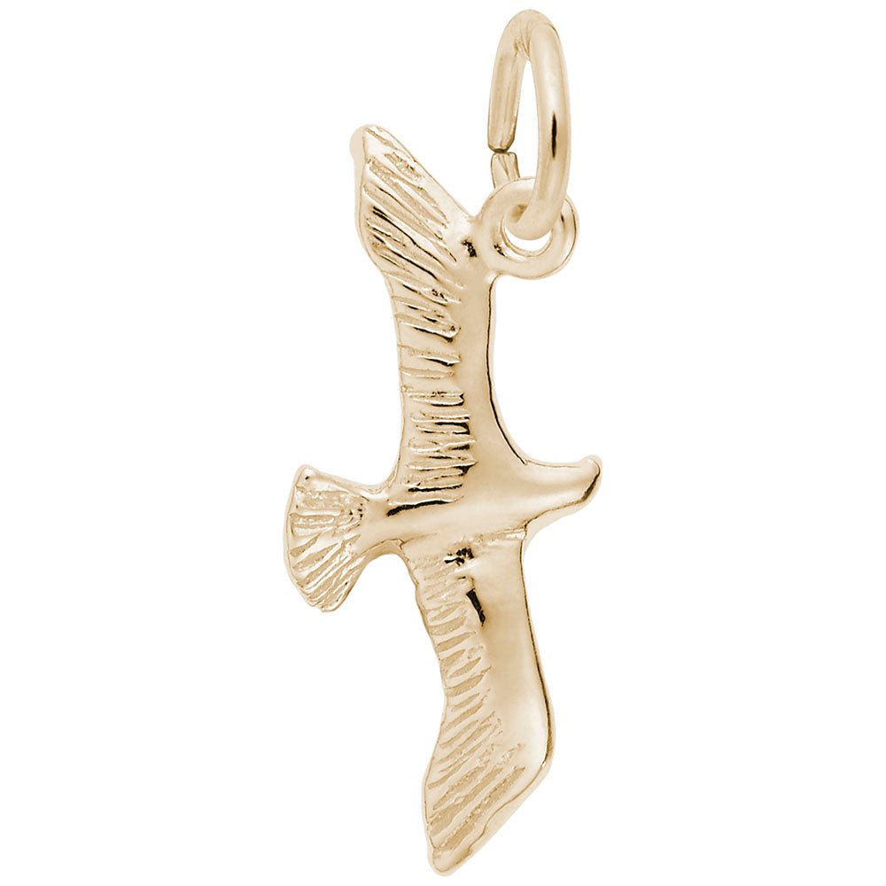 Small Seagull Charm - Charms - Design Jewellers Edmonton
